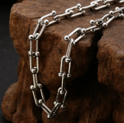 Style King U Chain Ketting van RVS