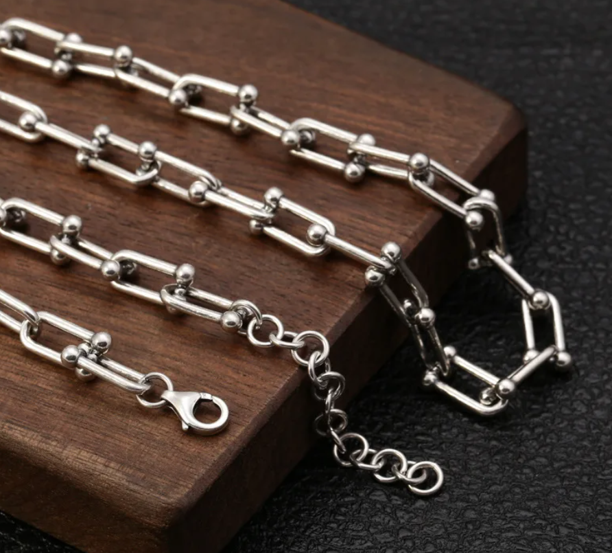 Style King U Chain Ketting van RVS