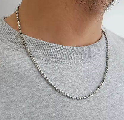 Zilverkleurige RVS Ketting